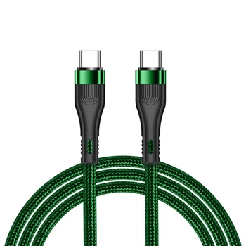 Кабель XON SmartCable Type-C - Type-C PD 100W 2м MaxCharge Зеленый (SC302C1W2G 3343)