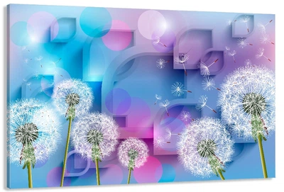 Картина на полотні Art Dekors Абстракція Кульбаба 80x160 см MLP 338