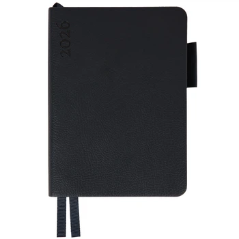 Ежедневник Leo Planner А6 2026 Binario 352 с Синий (252651)