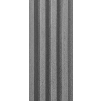 Декоративная стеновая рейка Sticker Wall WPC Уголь 160x3000x23 мм (SW-00001534)