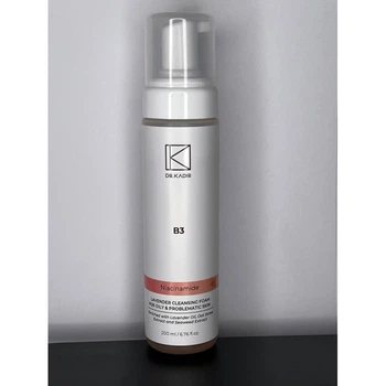 Очищаюча пінка з лавандою для проблемної шкіри обличчя Dr. Kadir В3 Lavender Cleansing Foam 200 мл