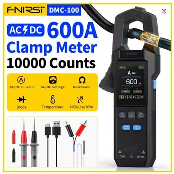 Токоизмерительные клещи FNIRSI DMC-100 AC/DC 600A