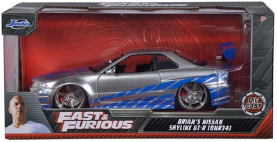 Metalowy model samochod Jada Toys Fast and Furious: Nissan Skyline 2002 1:24 5699791 (4006333098376)