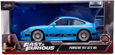 Metalowy model samochod Jada Toys Fast and Furious: Brians Porsche 911 GT3 RS 1:24 5699773 (4006333099076)