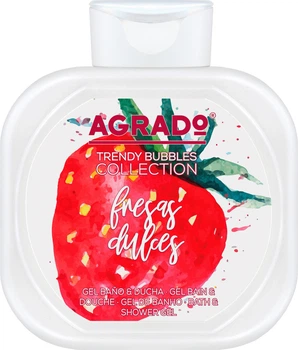 Гель для ванни та душу Agrado Sweet Strawberry Bath and Shower Gel солодка полуниця 750 мл (8433295061029)