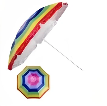 Пляжный зонт с наклоном 200 см Umbrella Anti-UV разноцветный (1200RMSH03868) CLS55
