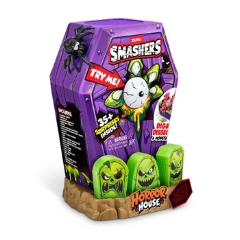 Игрушка в наборе с аксессуарами "smashers. Horror House-Large Dino/Большой Дом Ужасов Дино"