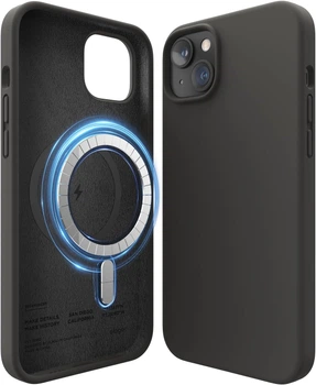 Чохол Elago Silicone Case with MagSafe для Apple iPhone 14 Plus (ES14MSSC67-BK) Black