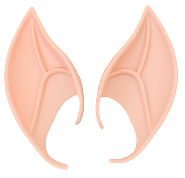 Аксессуар Эльфийские уши накладные короткие Elf ears 12 см АEE 03