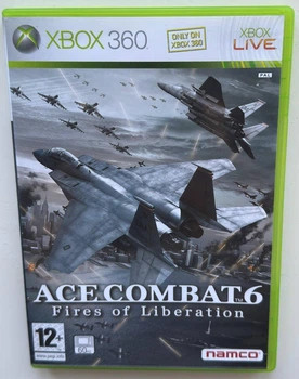 Диск для Xbox 360 - Ace Combat 6 Fires of Liberation, английская версия, Б/У