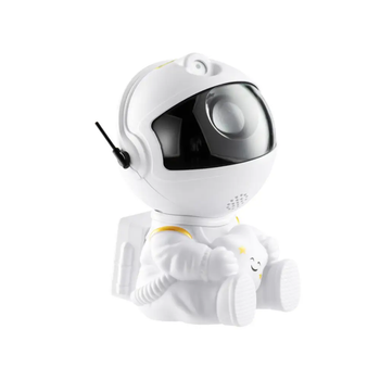 Ночник-проектор звездного неба Astronaut Nebula Projector Mini HR Белый