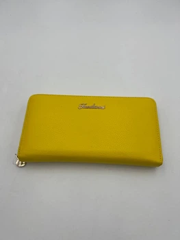 Кошелек женский кожаный Juerdanni 11880 желтый (yellow)