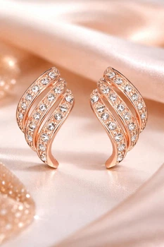Женские серьги No brand 934 позолоченные