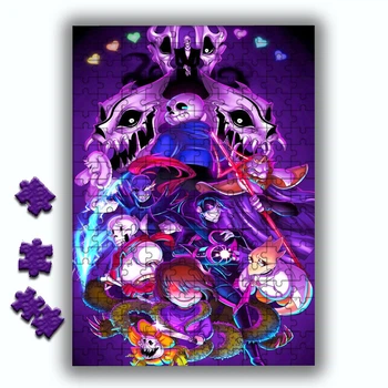 Пазл Андертейл Undertale 20х28 см 120 елементів (pazl_047)