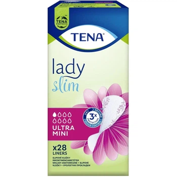 Жіночі урологічні прокладки Tena Lady Slim Ultra Mini (1 крапля) 28 шт.