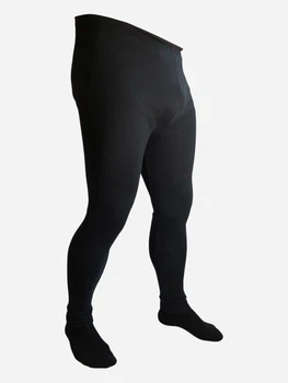 Подштанники мужские утепленные хлопковые Лео Thermal underwear ХБ 2XL Черные (ROZ6400172487)