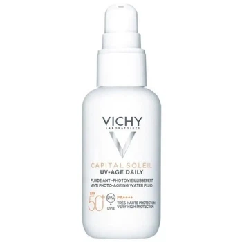 Флюїд для обличчя Vichy Capital Soleil UV-Age Daily SPF 50+ сонцезахисний проти ознак фотостаріння 40мл