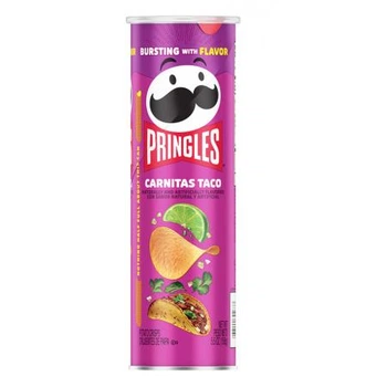 Чіпси Pringles Carnitas Taco 156 грам