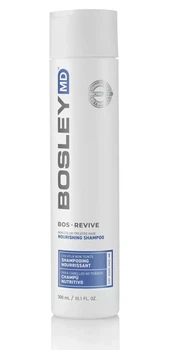 Питательный шампунь для утонченных неокрашенных волос BOS Revive Bosley 300 мл