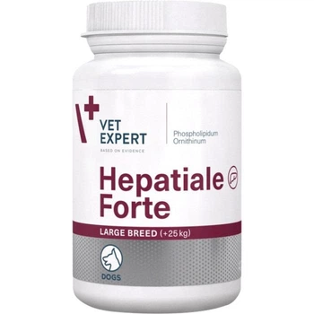 Вітаміни VetExpert Hepatiale Forte Large Breed для собак великих порід +25 кг, 40 капсул (Вет Експерт Гепатіале Форте) 208964