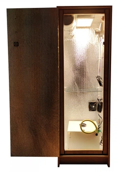 Гроубокс.Grow box стелс Quantum Board 120w с установкой DWC. Гидропоника.