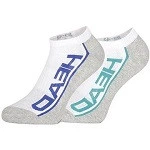 Носки Head PERFORMANCE SNEAKER 2P UNISEX белый, серый, мультиколор Унисекс 43-46