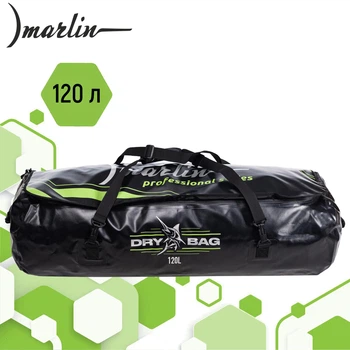 Сумка водонепроницаемая Marlin Dry Bag 120 L Black