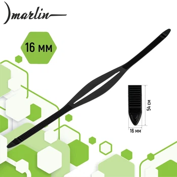 Ремешок для маски для дайвинга Marlin 16 мм Black (11054)