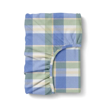 Простынь на резинке Cosas OCEAN TARTAN Фланель 200х220х20 (4822052500095)