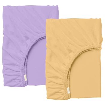 Набор простыней на резинке Cosas HONEY LILAC ранфорс 180x 200x20 2 шт (4822052441503)
