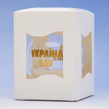 Рождественское украшение Ukraine WOW Бо ти ВАУ 100 мм (4823121800344)