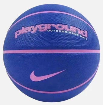 Мяч баскетбольный Nike EVERYDAY PLAYGROUND 8P GRAPHIC DEFLATED синий, розовый Унисекс 7