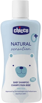 Шампунь Chicco Natural Sensation Без сліз з алое та олією солодкого мигдалю 200 мл (11518.00)