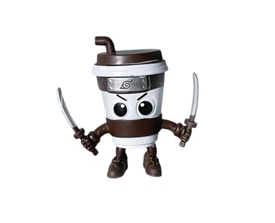 Фигурка коллекционная (Капучино Ассасино) Capuccino Asassino итальянский мем 9 см высота (1000-ZB-1702)