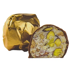 Дубайская конфета Lux Choco #3115 (миндаль, фисташка, пекан, солёная карамель) 1шт 39г