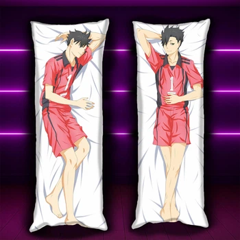 Подушка VIVA Дакимакура Волейбол !! Куроо Тецуро Haikyuu !! Tetsurou Kuro 180х60см с наволочкой двусторонняя ( 0160523 )