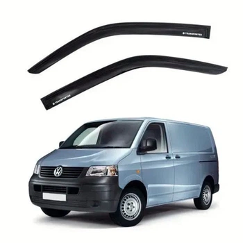 Дефлектори вікон VW T-5/T6 2D 2003-2016 довгі/ скотч піно-акриловий "AV-Tuning" VV11003 Економ