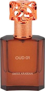 Woda perfumowana unisex Swiss Arabian Oud 01 50 ml (6295124036811)