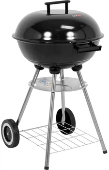 Grill węglowy Lund 99906 okrągły 41 cm Czarny (5906083093258)