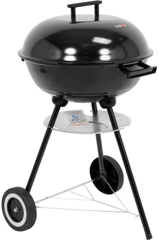 Grill węglowy Lund 99918 okrągły  z pokrywą 41 cm (5906083093449)