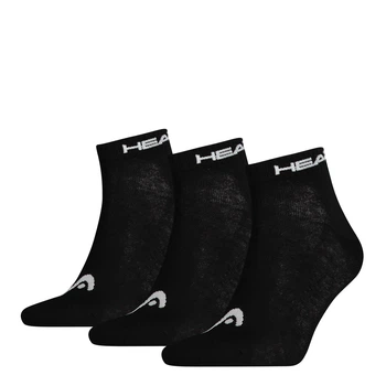 Шкарпетки Head QUARTER 3PPK UNISEX чорний Унісекс 35-38