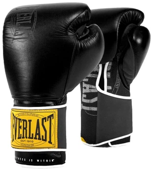 Боксерские перчатки Everlast 1910 CLASSIC TRAINING GLOVE черный Уни 16 унций
