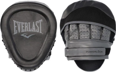 Лапи боксерські Everlast POWERLOCK R FOCUS MITT чорний Унісекс One Size
