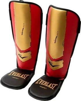 Захист ніг Everlast PROESPECT YOUTH SHIN GUARDS червоний, золотий Діти L/XL