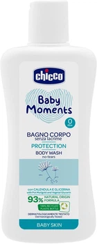 Захисний гель для купання Chicco Baby Moments Без сліз з екстрактом календули 200 мл (10579.00)