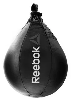 Груша боксерская пневматическая Reebok Speed Bag черный Унисекс 35 x 15 см