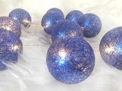 Гірлянди декоративні Cotton Balls 10 led #20
