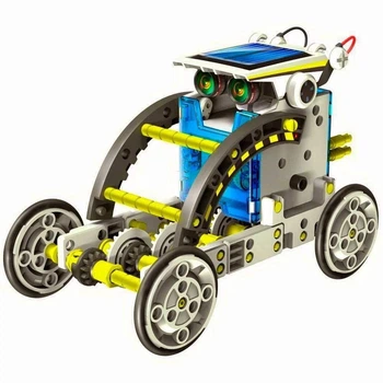 Конструктор робот 14 в 1 на солнечных батареях SunKid Robotics Educational Solar Robot учебный конструктор для детей