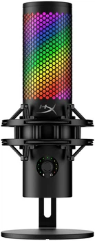 Гейминговый микрофон QuadCast 2 S, Omni/Uni/Bi, USB-A, 3м, NGenuity, RGB, черный HyperX (2000003206681)