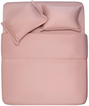 Підковдра ARDESTO Mix&Match Premium, 200х220см, 100% бавовна, сатин, рожевий світлий